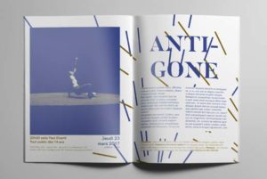 Centre culturel de Sarlat / identité visuelle de saison 18/19